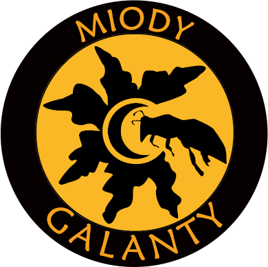 logo miody naturalne pasieka galanty